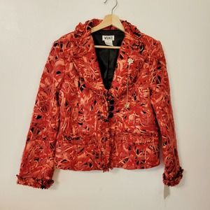 WEAVZ Red / Pink / Black Blazer 10